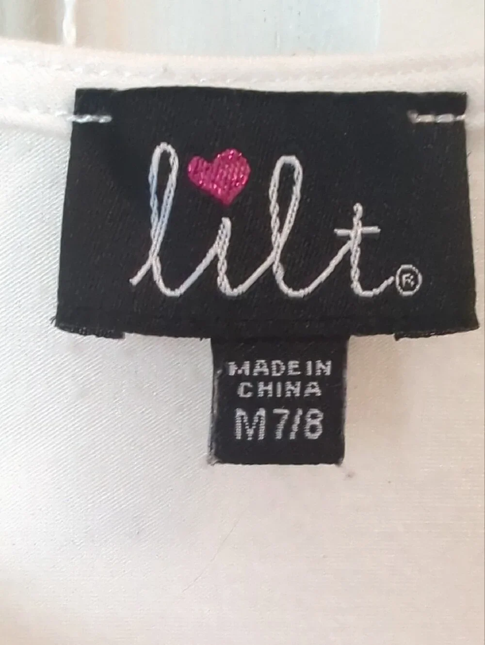 lilt white bodice